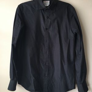 Black men shirt by T. M . Lewin